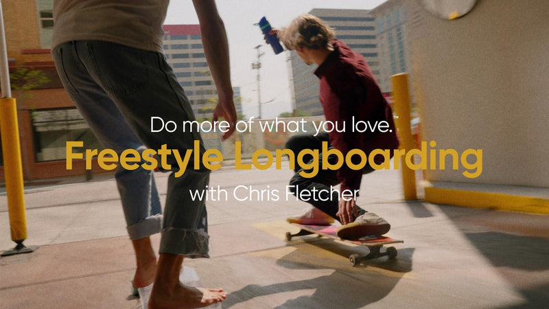 Do more of what you love. Freestyle Longboarding blog post from Owala.