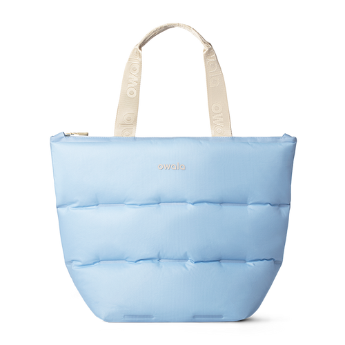 The Puffer Insulated Tote – Polyester / Rest Azured