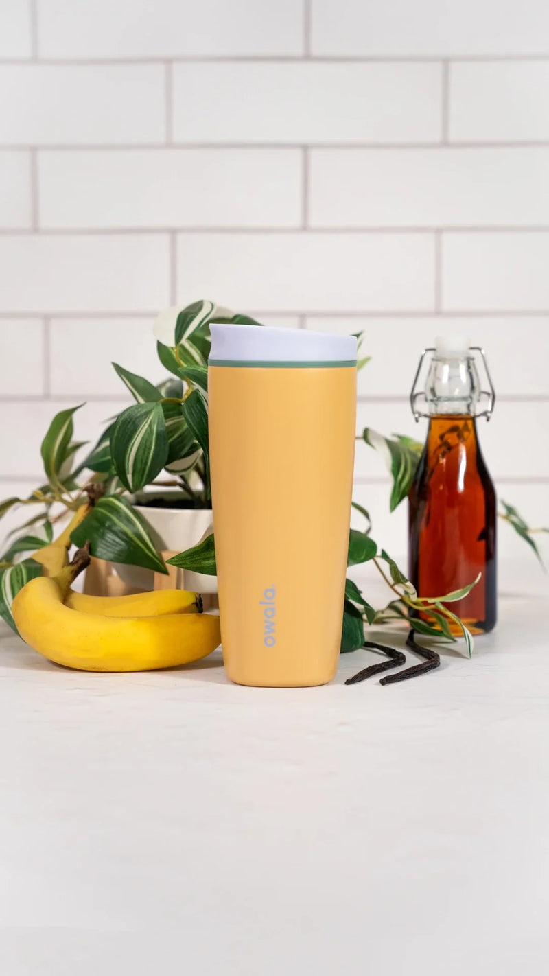 Iced Banana Latte Recipe | Soda University by Owala