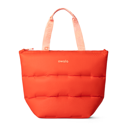 The Puffer Insulated Tote – Polyester / Hot Stuff
