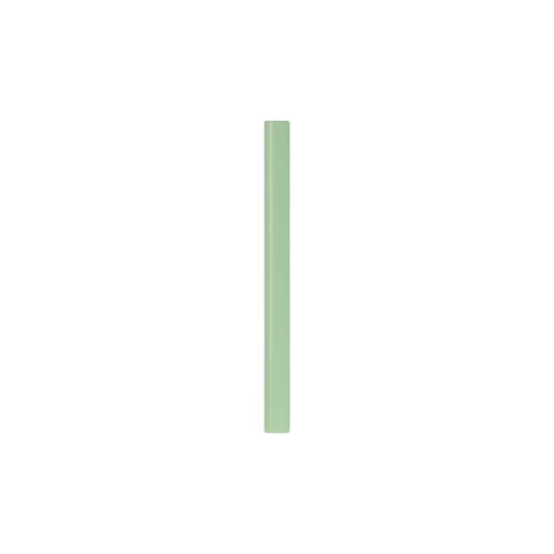 Owala Replacement Straw in Teal; single short solid pale mint green straw