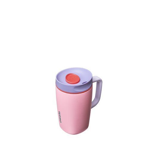 SmoothSip® Slider with Handle – Sugar High / 12oz / Stainless Steel