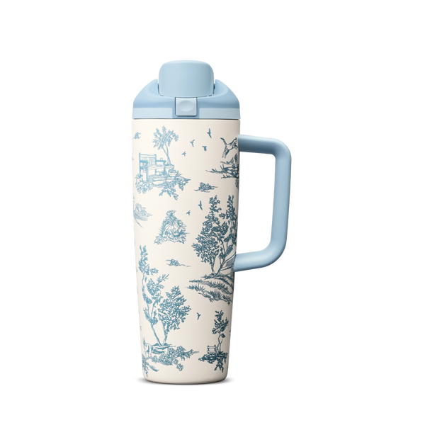 30oz / Toile Be Home / Stainless Steel
